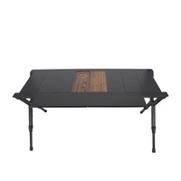 Nouvelle table pliante ultra-légère en alliage d'aluminium, grande et moderne, pour le camping en plein air, meubles d'extérieur
