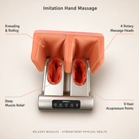 3-en-1 Total Relief Full Wrap 360 °   Masseur de pieds pliable pour soulager la tension et améliorer la circulation sanguine
