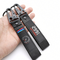 Gantungan kunci mobil, desainer cincin kunci taktis, gantungan kunci sepeda motor, tali pergelangan tangan dengan kait elang