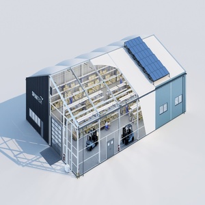 Structure de bâtiment métallique modulaire Meituo, design durable, entrepôt en acier préfabriqué - Product Image 1