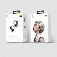 Casque Bluetooth à oreille libre UZE009, écouteurs sportifs sans fil à crochet d'oreille, casque stéréo avec affichage numérique pour la course et la gym, vente en gros OEM