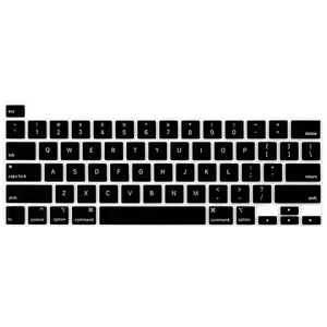 Thin Sofe English Silicone Keyboard Cover laptop Skin for MacBook Pro 16 with Touch Bar A2141 M1 A2338 laptop keyboard cover