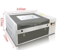 Graveur laser CO2 miniature 4040 |   40W-60W Réglable |   Pour acrylique/bois/contreplaqué/broderie |   Contrôlé par CNC