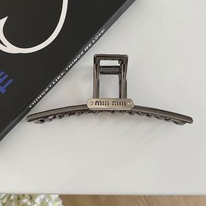 New Arrival Women's Metal Letter Claw <b>Clip</b> Thick Hair Back-of-Head <b>Clip</b> High-End Chic Niche Design Shark Handmade <b>Clip</b> Gift - Product Image 4