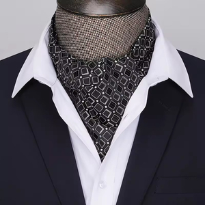 Cravates Jacquard Ascot Classiques pour Hommes, Style Britannique, Cravate de Gentleman, Ascot de Luxe - Product Image 5