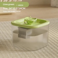 Distributeur d'eau intelligent automatique pour animaux de compagnie avec filtration profonde en plastique, grande capacité, circulation d'eau continue, gamelle amovible pour chat et chien