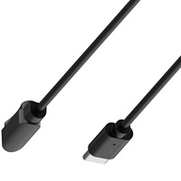 Kabel Pengisi Daya Magnetik PLAUD Note AI Voice Recorder 15W 5V/3A Tipe-C Input 9V/2A Kompatibel dengan Note Meetings