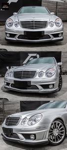Лучшее качество Mercedes-Benz E Class W211 Bodykit, лидер продаж, Передняя Задняя боковая юбка, противотуманные фары, модернизированная модель AMG Style, комплект выхлопных газов - Product Image 2