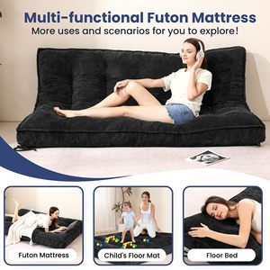 ที่นอนเมโมรี่โฟมยัดไส้เสื่อทาทามิแบบพกพาพับได้เสื่อทาทามิแบบญี่ปุ่น - Product Image 4