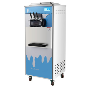 Macchina per Gelato Verticale a Tre Teste ad Alta Capacità, Produzione 55-60 L/H, Progettata per Grandi Gelaterie e Parchi Divertimento - Product Image 2