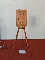 Photomaton en bois à une face pour iPad, idéal pour mariages et événements |   Imprimante personnalisée en couleur à service libre, capacité 15 personnes, télécommande