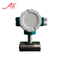 Medidor de flujo electromagnético conectado con abrazadera digital de alta precisión RS485 medidor de flujo HART para aguas residuales líquido conductor 24VDC