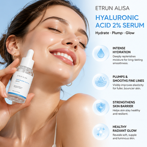 Suero de Ácido Hialurónico al 2% ETRUN ALISA con Vitamina <span class=keywords><strong>B5</strong></span>, Suero Hidratante Intenso <span class=keywords><strong>Hyalu</strong></span> <span class=keywords><strong>B5</strong></span>, Hidratante Antienvejecimiento para Líneas Finas - Product Image 3