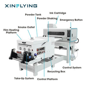 42CM DTF Printer I1600 Head Hoson Board Split Type A2 DTF <b>Printing</b> <b>Machine</b> With Powder Shaker Dryer USA Local Stock - Product Image 2