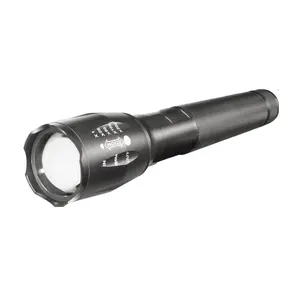 6000K 800lm Battery Powered Aluminum 4C Torch Flashlight with Bright Light and Long Range in Stock