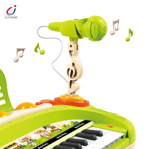 Chengji Instrument de musique, nouveaux jouets pour enfants, clavier multifonctionnel lumineux, chaise, microphone, jouet pour enfants, <span class=keywords><strong>piano</strong></span> électronique 37 touches - Product Image 3