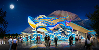 Lanternes suspendues géantes en forme de carpe dragon et de lotus, éclairages de plafond pour centres commerciaux, idéales pour le Nouvel An et les expositions commerciales