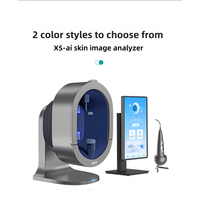 Analyseur professionnel du cuir chevelu et de la peau X5PRO - Imagerie multispectrale, scanner capillaire et facial pour usage commercial et domestique, compatible avec les prises EU/US