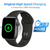 Cargador Inalámbrico Universal para Relojes Inteligentes, Cable con Cubierta de TPE Trenzada de 0.5m, en Oferta