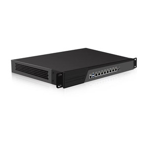 Cwwk เซิร์ฟเวอร์ไฟร์วอลล์ <span class=keywords><strong>C236</strong></span> 1U 19นิ้วแร็กเมาท์พีซี pfsense i3แกน LGA1151 i5 i7 8 x i226V 2.5GbE LAN 2 x DDR4เครื่องใช้ไฟฟ้าเครือข่าย - Product Image 1