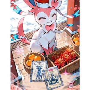 YZ Boîte Surprise Spéciale Pokémoned Center Cotton Hall Édition Cartes Métalliques Pokémoned Culturelles et Créatives Planches d'Art Décoratives - Product Image 1