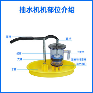 New model of a high <b>school</b> physics and mechanics pressure <b>pump</b>, piston <b>pump</b>, water pressure well model - Product Image 2