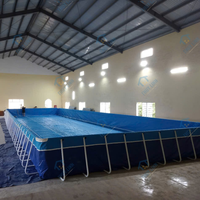 Piscine gonflable portable avec garantie de 3 ans, fabriquée au Vietnam, garantissant la sécurité du transport, en PVC Thuy Linh, installation facile