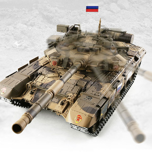 Modèle de char d'assaut <span class=keywords><strong>russe</strong></span> Henglong <span class=keywords><strong>T90</strong></span> professionnel, modèle de combat principal 3938, échelle 1:16, tout-terrain, 12 canaux, char militaire RC durable - Product Image 1