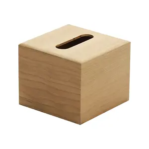 Декоративный деревянный держатель для салфеток с раздвижной крышкой для салфеток