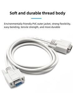 Cáp nối tiếp RS232 DB9 cho cáp dữ liệu lỗ khắc 1.5 m D-Sub 9in cáp kết nối kỹ thuật số nối tiếp cho máy tính - Product Image 5