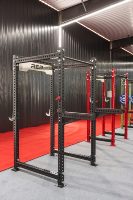 Rack de potencia comercial, rack de sentadillas, equipo de gimnasio, jaula de pesas para entrenamiento de fuerza, barra de dominadas, fitness