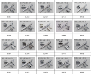 男性用ネクタイクリップセット真鍮素材正方形丸型カフリンク中国工場卸売価格 - Product Image 5