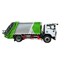 Camion Compattatore per Rifiuti con Caricamento Posteriore da 12 Metri Cubi Dongfeng Forland per Raccolta Rifiuti Urbani e Rurali