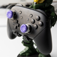 Thumbsticks pour manette, toucher confortable, pour manette PS5/4 Xbox SWITCH Pro, 1 taille haute, 1 taille moyenne