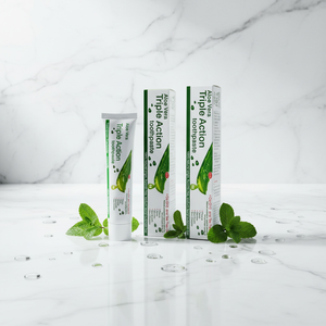 Dentifrice <span class=keywords><strong>TOOBY</strong></span> à l'Aloe Vera et à la Menthe, Taille Standard, Soin à Domicile, Haleine Fraîche, Blanchiment des Dents, Ingrédients Naturels à Base de Plantes - Product Image 4