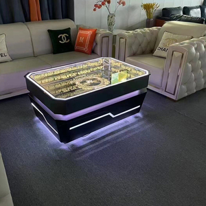 Canapé modulaire moderne pour discothèque, bar, hôtel, banquette <span class=keywords><strong>VIP</strong></span> avec éclairage LED, ensemble de bar commercial en acier inoxydable pour salon - Product Image 3