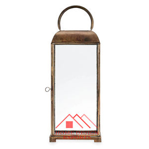 Linterna de Vela decorativa de latón antiguo, lámpara para decoración de boda, superventas, Vela decorativa de latón, linterna, decoración de alta calidad - Product Image 3