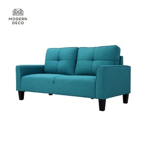 Oturma odası kumaş kadife <span class=keywords><strong>teal</strong></span> turkuaz kanepe kanepe - Product Image 4