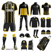 Grosir Pabrik Jersey Sepak Bola Pria Cepat Kering Bahan Spandex/Polyester Dapat Disesuaikan Nomor dan Nama Tim Melalui Transfer Termal Olahraga