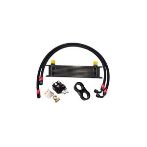 Haofa 10-Row Oil Cooler Aluminum Alloy AN10 <b>Kit</b> For Engine Transmission Retrofit Upgrade - Product Image 1