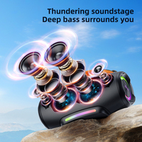 Altavoz Inalámbrico para Fiestas ZEALOT S167 de 100W con Luz RGB, 24000mAh, IPX6 Impermeable, Emparejamiento TWS, Carga Rápida Tipo-C, para Fiestas al Aire Libre
