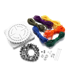 Diy Handmade Jewelry Kit Waxed <b>Thread</b> Bracelet Making Set With <b>Beads</b> And Tools For Crafting Accessories - Product Image 1