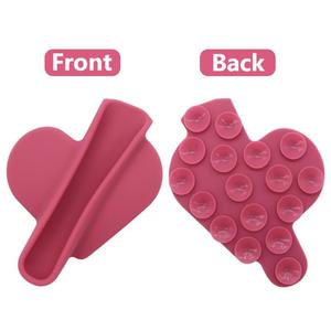Silicone Suction Cup Lip Gloss Holder Phone Case for Most Phone Lipstick Lip Balm Holder Phone Case Valentine's Gift to Lover - Product Image 2