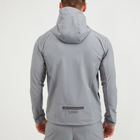 Prix d'usine, service OEM, vêtements d'entraînement et de jogging, ensemble de fitness pour hommes, veste de course pour hommes, ensemble personnalisé imperméable, vente chaude