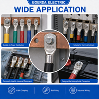 Terminal de sertissage électrique Spade SC 2,5 mm 4 broches pour câble de recharge et tableau de distribution