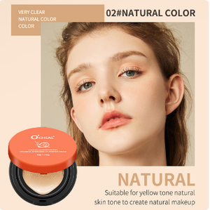 Fond de Teint Orange Snail, Hydratant Délicat, Couvrance Totale, Longue Durée, Imperméable, Éclaircissant, Fini Mat, <span class=keywords><strong>Crème</strong></span> Fond de Teint Air Cushion - Product Image 4