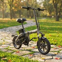 Vélo électrique pliable compact, facile à transporter, vélo électrique pliable portable, mini vélo électrique pour le métro et le coffre de voiture