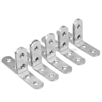 Supports de fer d'angle en forme de L à 120 degrés en acier inoxydable robuste OEM Small 30 45 90