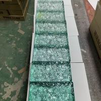 Batu Bata Kaca Kristal Berkualitas Tinggi, Padat, Jernih, Berwarna-warni, Konstruksi Blok Kaca Kristal Ultra Putih