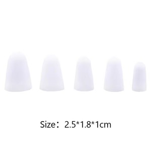 Protection pour les doigts de la main gauche pour guitare, <span class=keywords><strong>housse</strong></span> en silicone pour ukulélé, accessoires d'instruments, protège-doigts pour la pression - Product Image 5